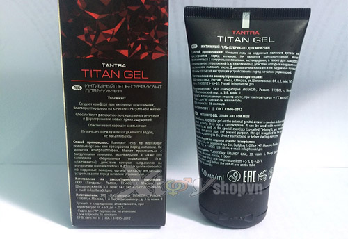 gel bôi tăng kích thước dương vật titan chính hãng tại tphcm