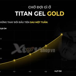 gel bôi titan gold làm to dài dương vật