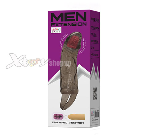 bao cao su đôn dên rung đầu có quai đeo