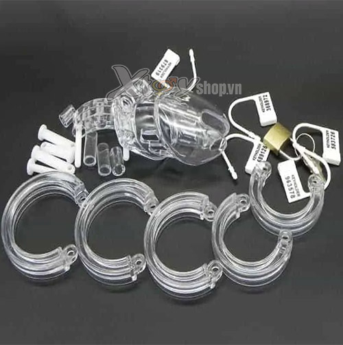 khóa dương vật giữ trinh tiết trong suốt