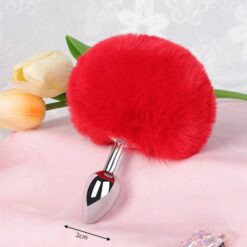 duoi tho cosplay mau do