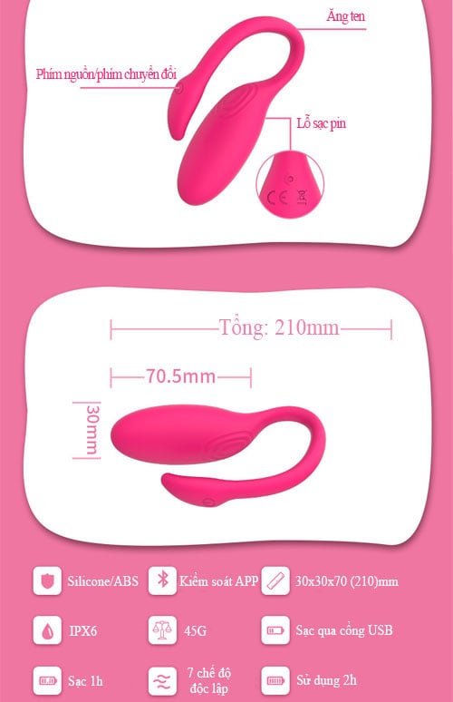 trung rung hong hac flamingo nhieu che do rung