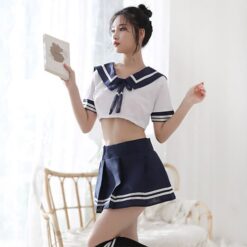 vay ngan cosplay hoc sinh nhat ban