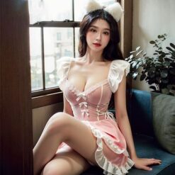 vay sexy mau hong