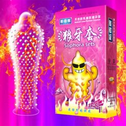 bao cao su gel nong am tang khoai cam