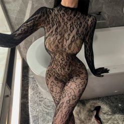 bodysuit da beo mau den