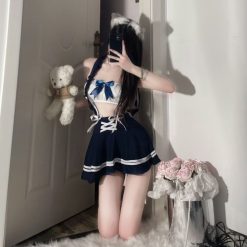 do ngu cosplay nu sinh kieu dang de thuong