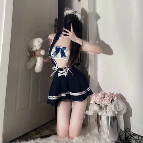 do ngu cosplay nu sinh kieu dang de thuong