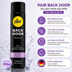 gel boi tron hau mon back door pjur chinh hang cua duc