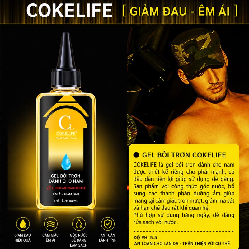 gel boi tron giam dau danh cho hau mon